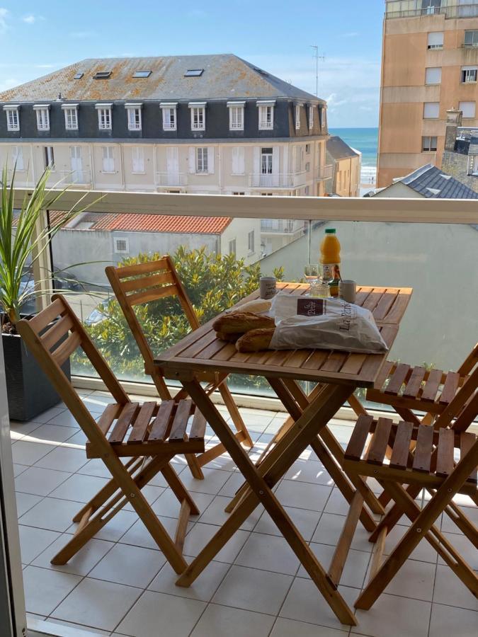 Le Kifanlo - Appartement Avec Une Grande Terrasse Vue Mer Et Plage A 100 M Les Sables-dʼOlonne Buitenkant foto